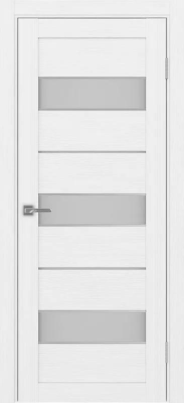 Двери в интерьере - Дверь Эко 526.122 АПС белый лед молдинг SC, сатинат