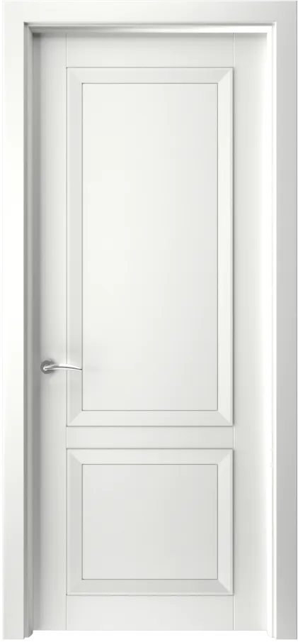 Двери в интерьере - Дверь ДР Finezza Авангард-2 эмаль белая, глухая