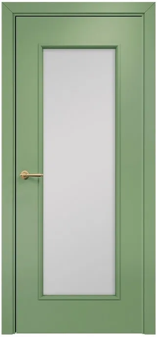 Двери в интерьере - Дверь Оникс Турин эмаль RAL 6021, сатинат