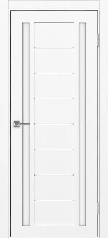 Двери в интерьере - Дверь Эко 558.212 белый снежный, lacobel белый