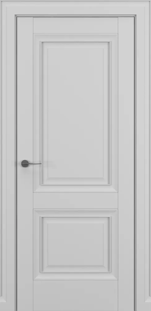 Двери в интерьере - Дверь Z Венеция В1 экошпон серый, глухая