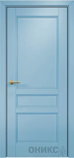 Двери в интерьере - Дверь Оникс Италия 3 эмаль голубая, глухая