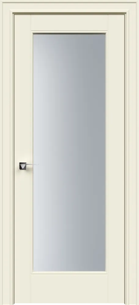 Двери в интерьере - Дверь ДелтС эмаль RAL 9001, сатинат