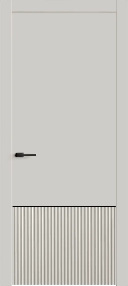 Двери в интерьере - Дверь Лайн9М эмаль латте, глухая