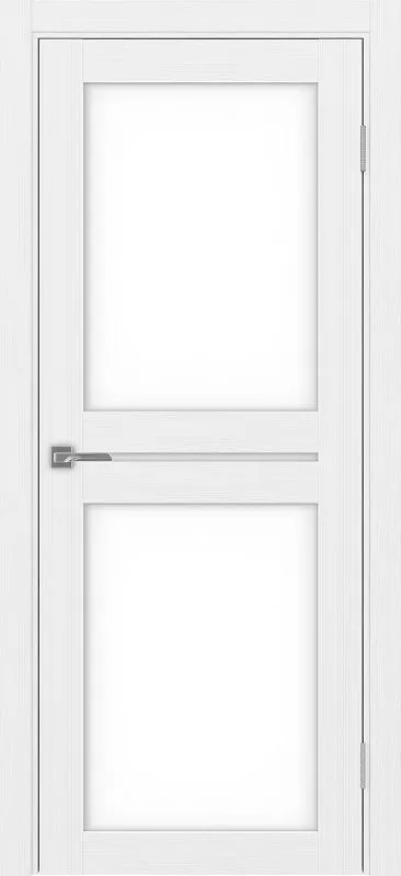 Двери в интерьере - Дверь Эко 520.222 белый лед, lacobel белый