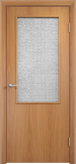 Двери в интерьере - Дверь V ПВХ миланский орех, армированное 58