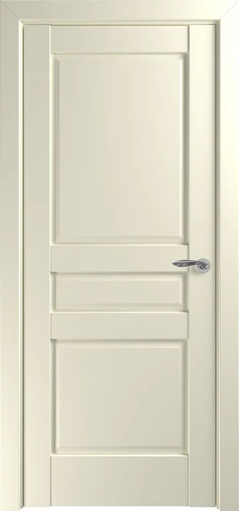 Двери в интерьере - Дверь Z Ампир Тип S экошпон кремовый, глухая