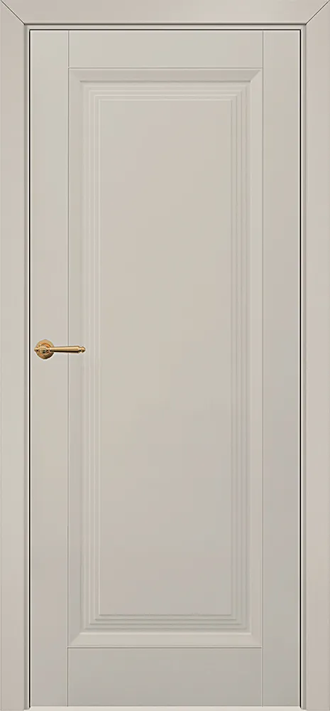 Двери в интерьере - Дверь Оникс Турин фрезерованная №8 эмаль латте, глухая