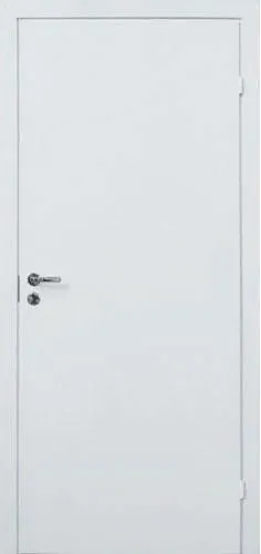 Дверь финская РФ с четвертью крашенная белая глухая
