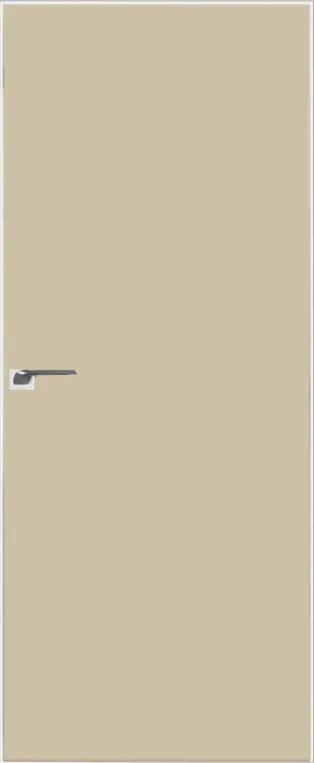 Двери в интерьере - Дверь скрытая ИУ-42 AL с 4-х сторон, эмаль сливки 2,4 м