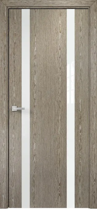 Двери в интерьере - Дверь Оникс Верона 2 акация, триплекс белый