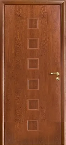 Дверь Оникс Вега красное дерево, глухая