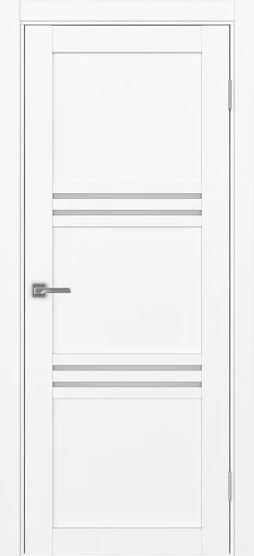 Двери в интерьере - Дверь Эко 553.12 белый снежный, сатинат