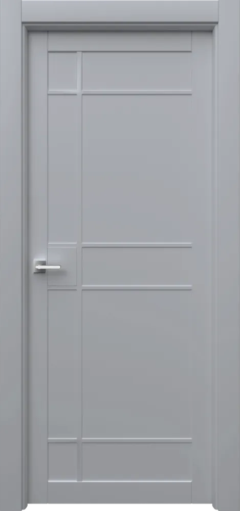 Двери в интерьере - Дверь Ронд3 эмаль RAL 7047, глухая