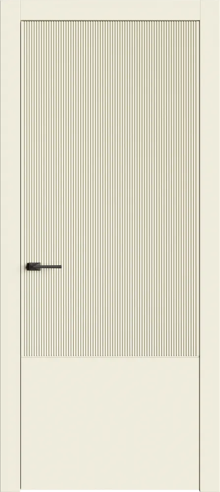 Двери в интерьере - Дверь Лайн10 эмаль RAL 9001, глухая