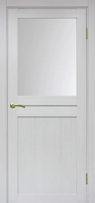 Двери в интерьере - Дверь Эко 520.211 ясень серебристый, сатинат