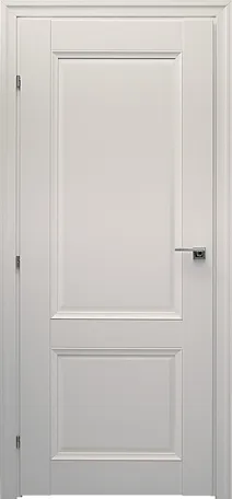 Двери в интерьере - Дверь Краснодеревщик 3323 белая, глухая