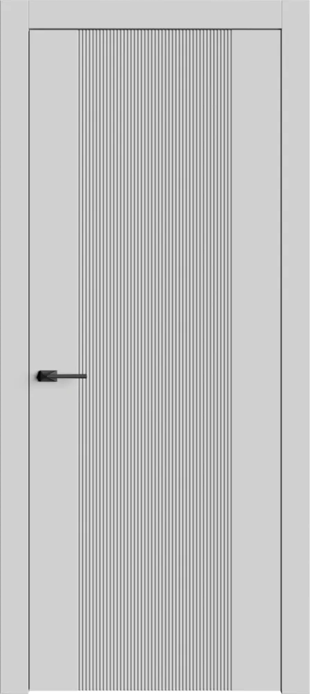 Двери в интерьере - Дверь Линнея-3 эмаль RAL 7047, глухая