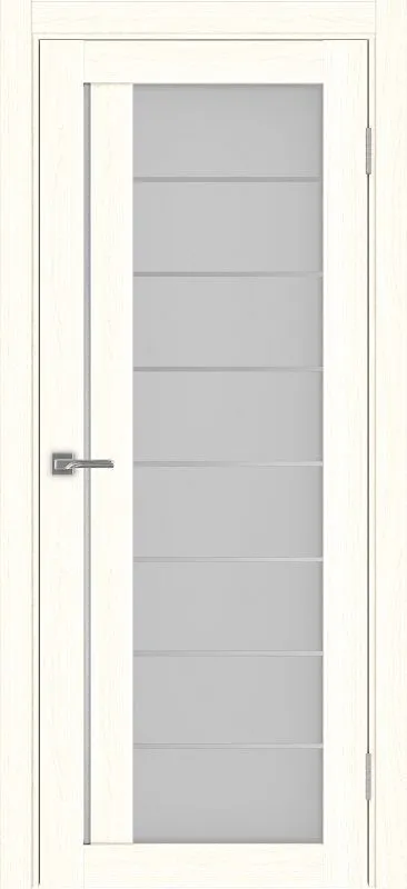 Двери в интерьере - Дверь Эко 524.22 АСС ясень светлый молдинг SC, сатинат