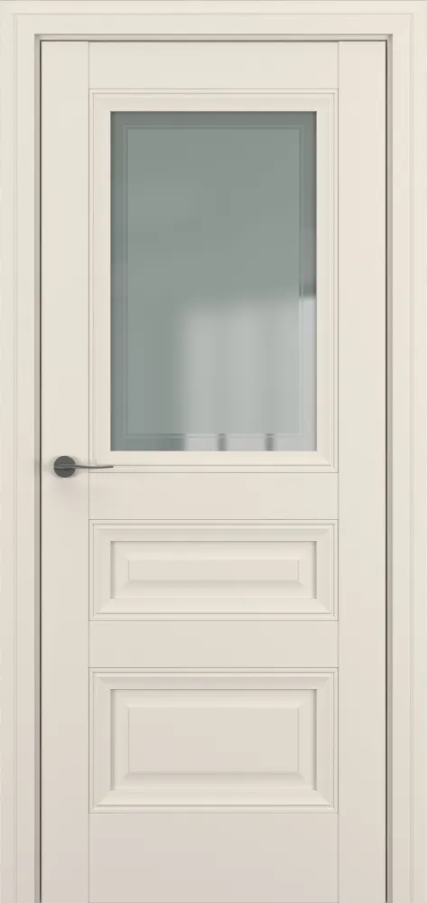 Двери в интерьере - Дверь Z Ампир В3 экошпон кремовый, сатинат