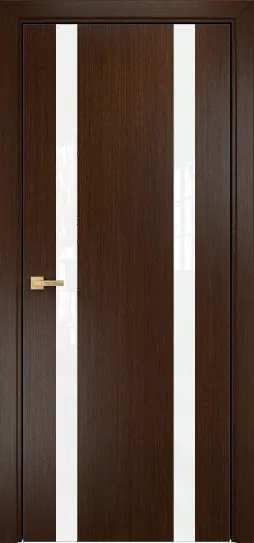 Двери в интерьере - Дверь Оникс Верона 2 венге, белый триплекс