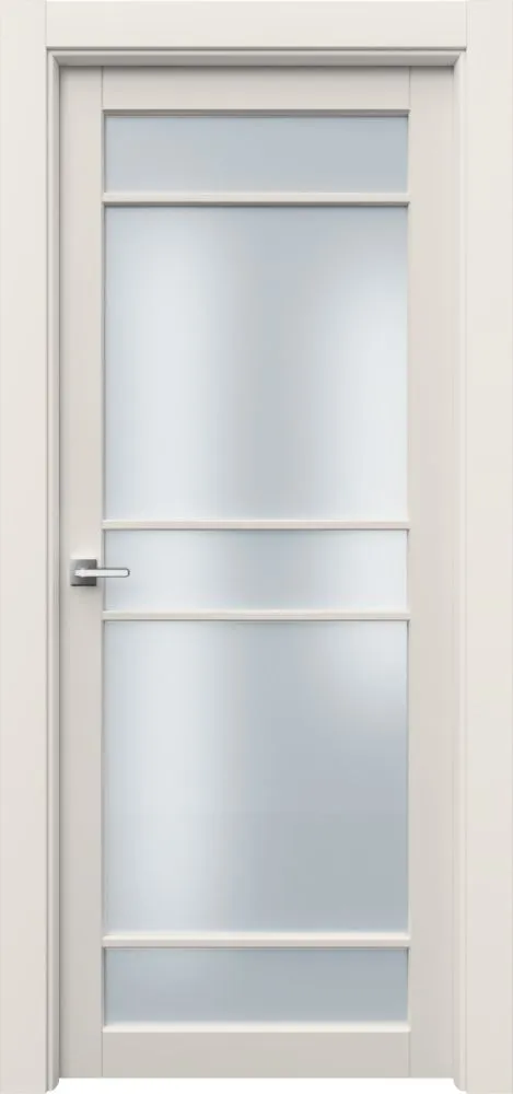 Двери в интерьере - Дверь Ронд3Р5с эмаль RAL 9001, сатинат