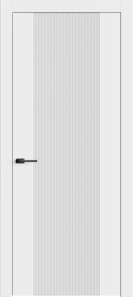Двери в интерьере - Дверь Лайн3 эмаль белая, глухая