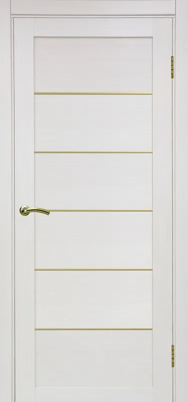 Двери в интерьере - Дверь Эко 501.1 АПП ясень перламутровый молдинг SG, глухая