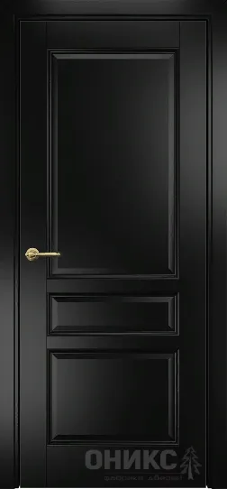Двери в интерьере - Дверь Оникс Италия 3 эмаль черная, глухая