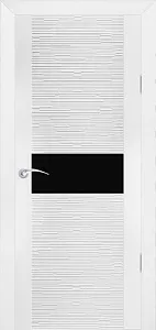 Недавно просмотренные - Дверь ZADOOR D2 техно эмаль белая, стекло лакобель черное