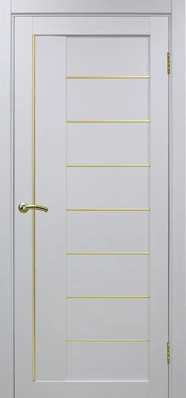 Двери в интерьере - Дверь Эко 524.11 АПП белый лед молдинг SG, глухая