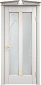 Схожие товары - Дверь Итальянская Легенда массив ольхи ОЛ102 белый грунт с патиной золото, стекло 102-2