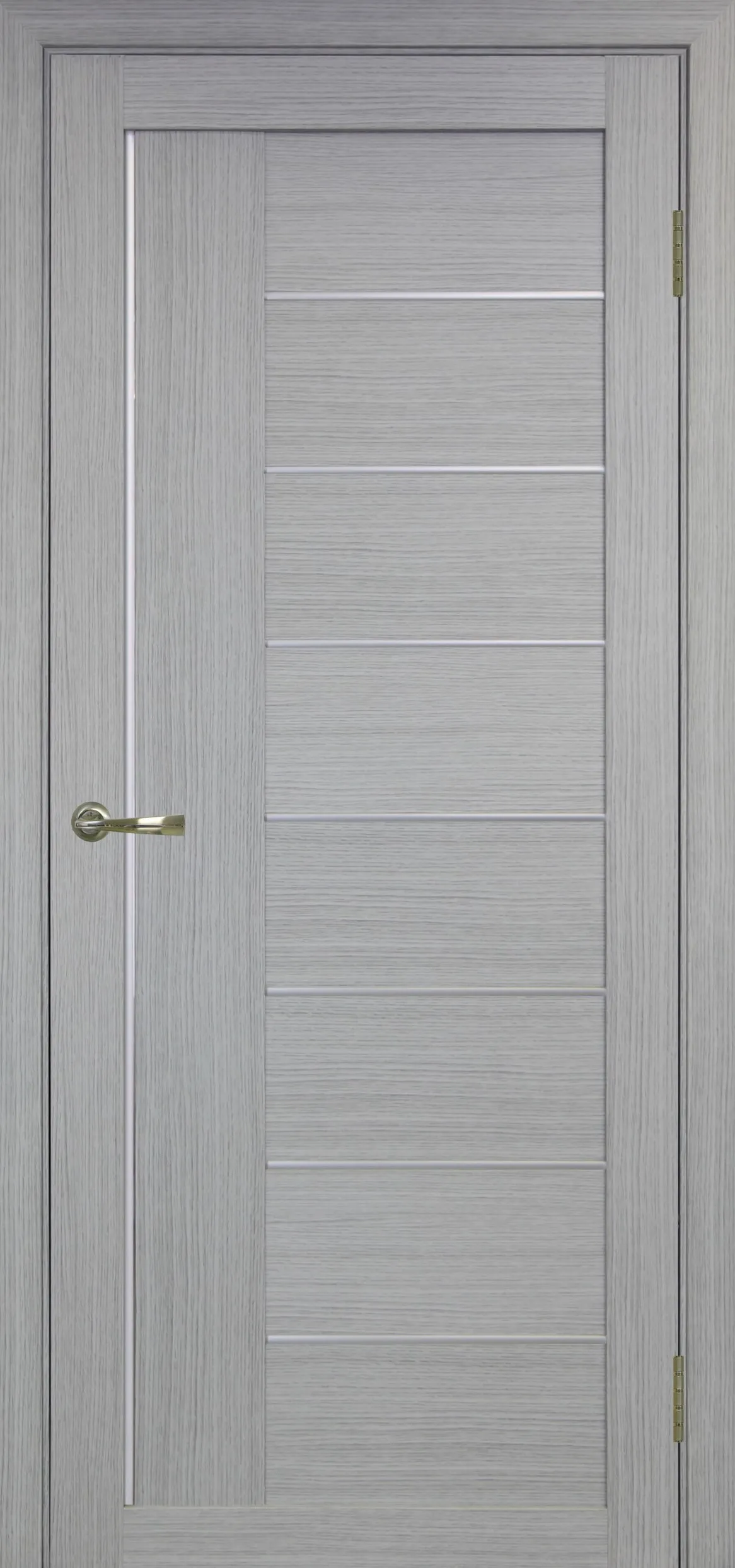 Двери в интерьере - Дверь Эко 524.11 АПП дуб серый молдинг SC, глухая