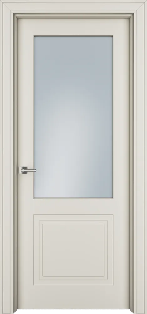 Двери в интерьере - Дверь Псп2с эмаль RAL 9001, сатинат