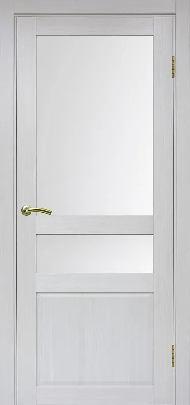 Двери в интерьере - Дверь Эко 631.221 ОФ3 ясень серебристый, сатинат