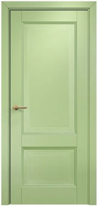 Двери в интерьере - Дверь Оникс Тоскана 2 эмаль фисташковая, глухая