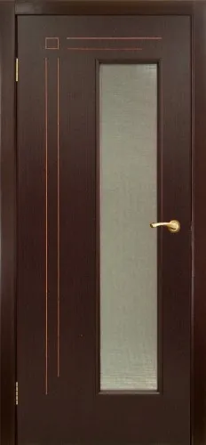 Дверь Оникс Вертикаль венге, сатинат