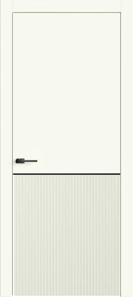 Двери в интерьере - Дверь Лайн8М эмаль RAL 9010, глухая
