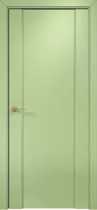 Двери в интерьере - Дверь Оникс Престиж эмаль фисташковая, глухая