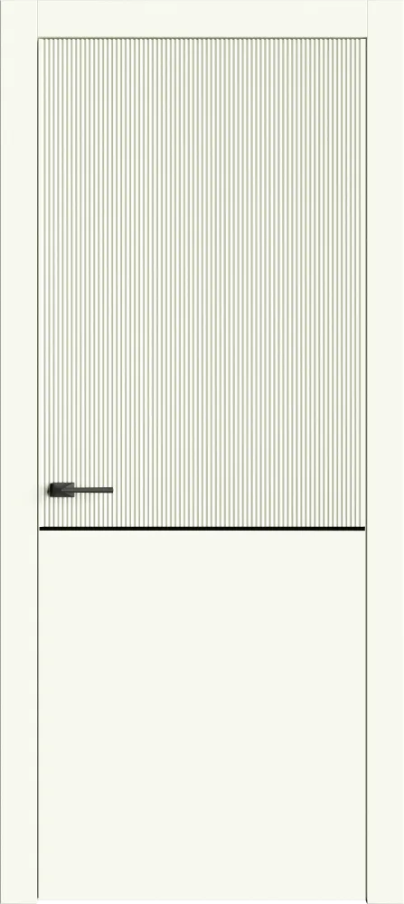 Двери в интерьере - Дверь Лайн7М эмаль RAL 9010, глухая