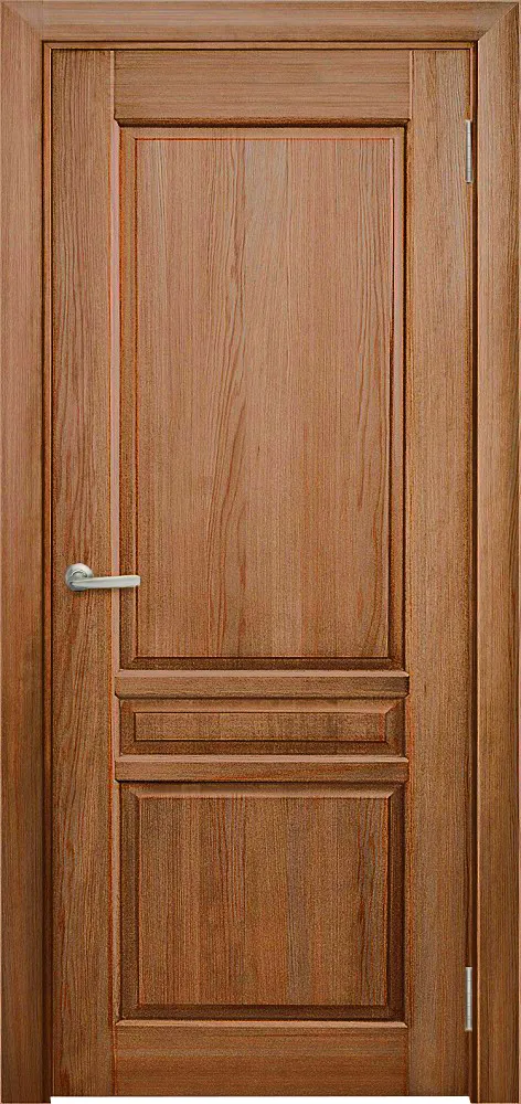 Двери в интерьере - Дверь Берест массив сосны Вега орех, глухая