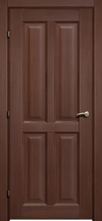 Двери в интерьере - Дверь Краснодеревщик 6344 танганика, глухая
