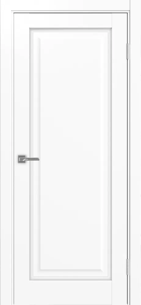 Двери в интерьере - Дверь Эко 601С.21 ОФ4 белый снежный, lacobel белый