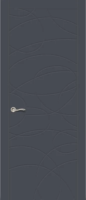 Двери в интерьере - Дверь Ситидорс Витэлия эмаль RAL 7024,глухая