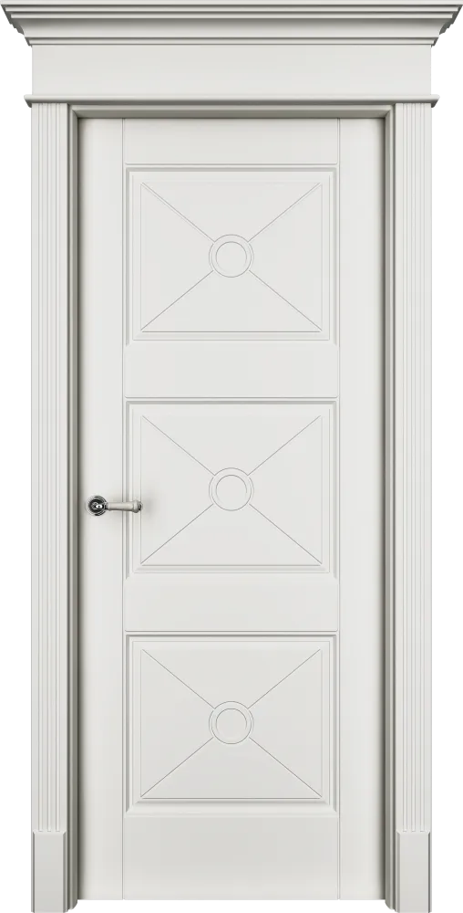 Двери в интерьере - Дверь Тан33ХО эмаль RAL 9010, глухая