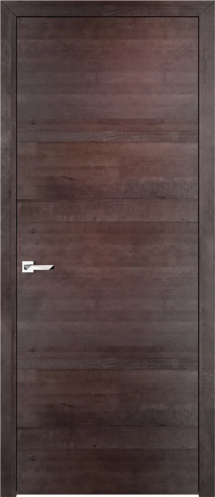 Двери в интерьере - Дверь ПМЦ Design массив ольхи ОЛ66 горизонтальны мореный дуб, глухая
