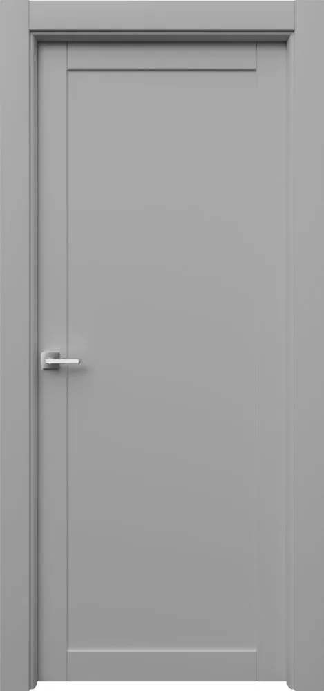 Двери в интерьере - Дверь Парнас эмаль серая, глухая