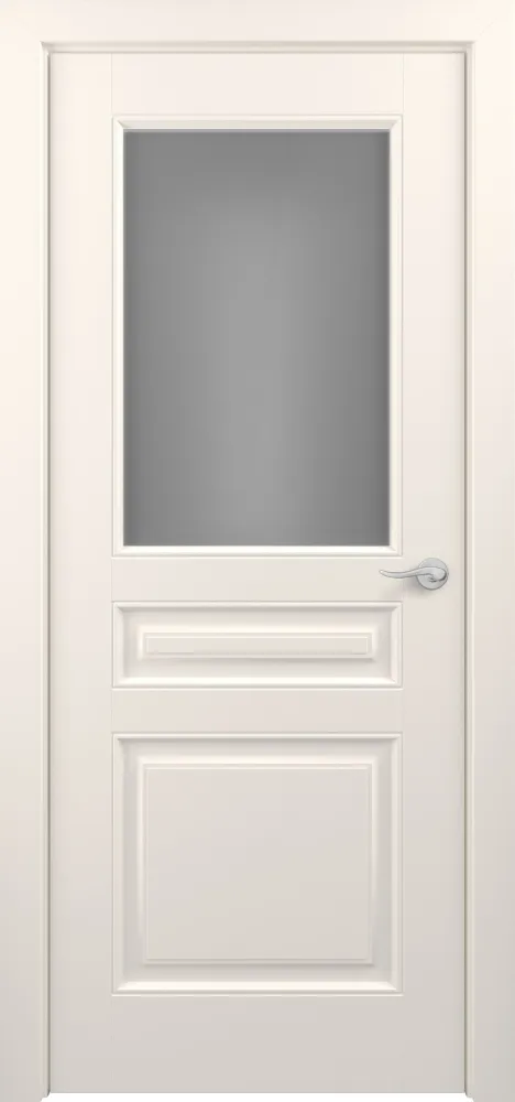 Двери в интерьере - Дверь Z Ampir Т2 эмаль жемчужно-перламутровая, сатинат