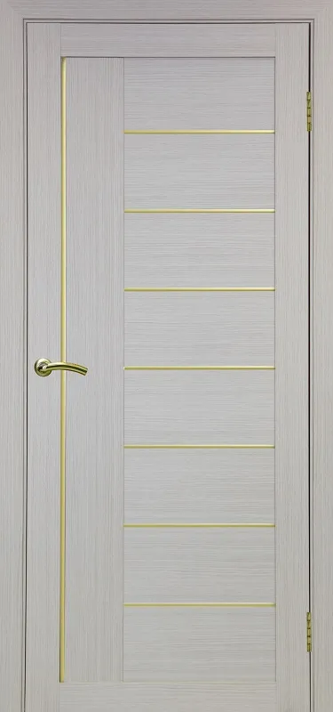 Двери в интерьере - Дверь Эко 524.11 АПП дуб беленый молдинг SG, глухая