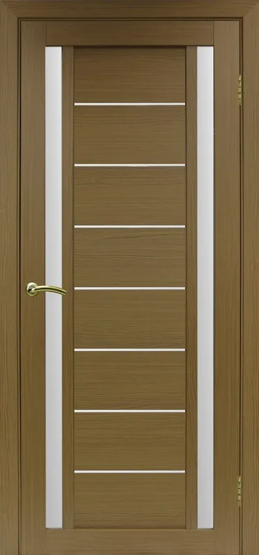 Двери в интерьере - Дверь Эко 558.212 орех, сатинат